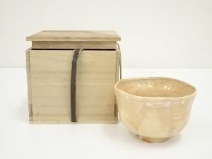 萩焼　十三代新庄寒山造　茶碗（保護箱）